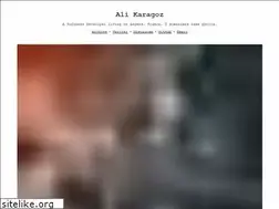 Sites similar to alikaragoz.net