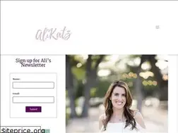 Sites similar to alikatz.com