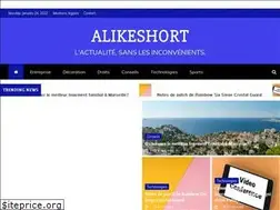 Sites similar to alikeshort.com