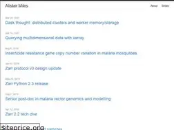 Sites similar to alimanfoo.github.io