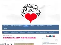Sites similar to alimentacionholistica.com