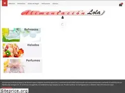 Sites similar to alimentacionlola.es