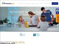 Sites similar to alimentatesano.cl