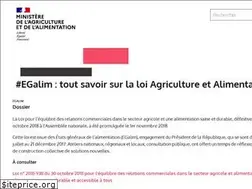 Sites similar to alimentation.gouv.fr