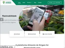 Sites similar to alimentodeorigem.com.br
