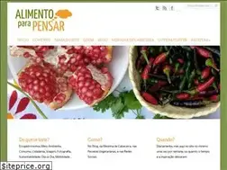 Sites similar to alimentoparapensar.com.br