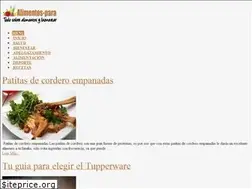 Sites similar to alimentos-para.com