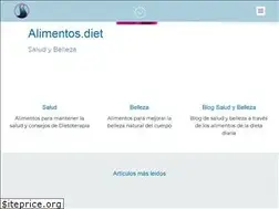 Sites similar to alimentos.diet