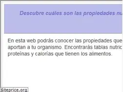 Sites similar to alimentos.org.es