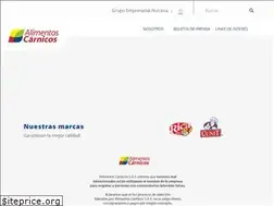Sites similar to alimentoscarnicos.com.co
