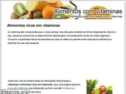 Sites similar to alimentoscomvitaminas.com