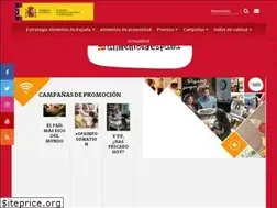 Sites similar to alimentosdespana.es