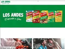 Sites similar to alimentoslosandes.com