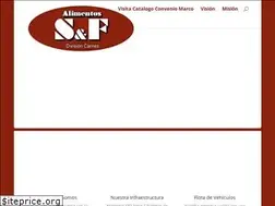 Sites similar to alimentossyf.cl
