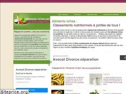 Sites similar to aliments-riches.net