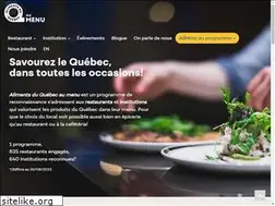 Sites similar to alimentsduquebecaumenu.com