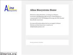 Sites similar to alinabiosystems.com