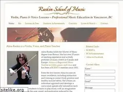 Sites similar to alinaraskinmusic.com