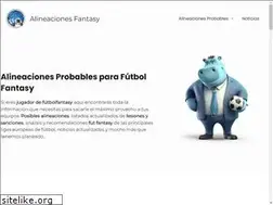 Sites similar to alineacionesfantasy.com