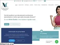 Sites similar to alinecosta.psc.br