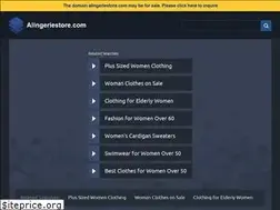 Sites similar to alingeriestore.com