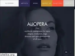 Sites similar to aliopera.com