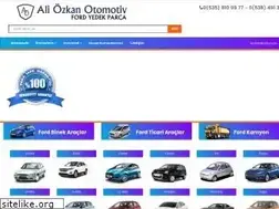 Sites similar to aliozkanotomotiv.com
