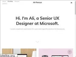 Sites similar to alipetrizzi.com