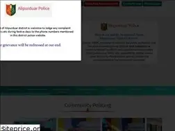 Sites similar to alipurduarpolice.org