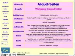 Sites similar to aliquot.de