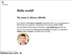 Sites similar to alireza-ab.ir