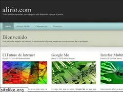 Sites similar to alirio.com