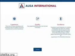 Sites similar to alisainternational.com