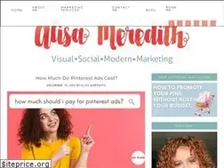 Sites similar to alisameredith.com