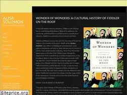 Sites similar to alisasolomon.com