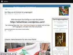 Sites similar to alischirasi.blogsport.de