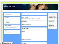 Sites similar to alisende.com