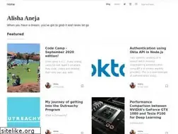 Sites similar to alisha17.github.io