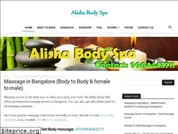 Sites similar to alishabodyspa.com