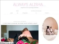Sites similar to alishawedderburn.com