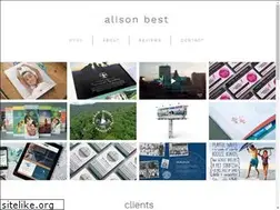 Sites similar to alisonbest.com