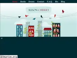 Sites similar to alisoncherrybooks.com