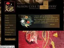 Sites similar to alisoncoleembroidery.com.au