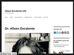 Sites similar to alisonescalante.com