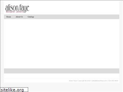 Sites similar to alisonfaye.com