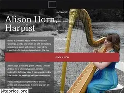 Sites similar to alisonhornharpist.co.uk