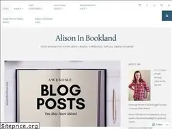 Sites similar to alisoninbookland.com
