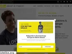 Sites similar to alisonkmason.com
