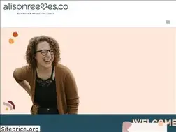 Sites similar to alisonreeves.co