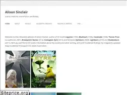 Sites similar to alisonsinclair.ca